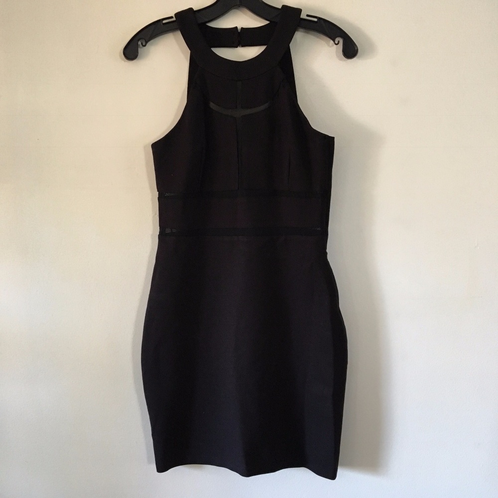 Guess Black Bandage Dress
